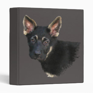 German Shepard Puppy Binder