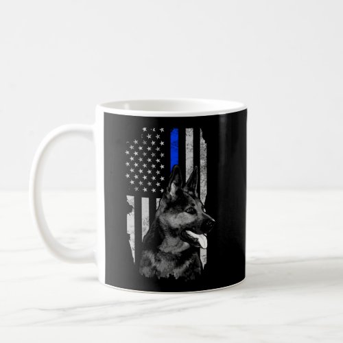German Sheperd Canine Unit K_9 Shep Handler Usa Fl Coffee Mug