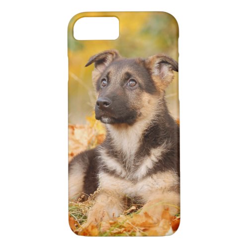 German Sheperd puppy iPhone 7 case