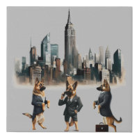 German Shephards in New York City  