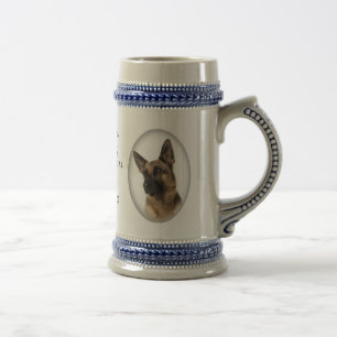 German Shepher Dad Stein