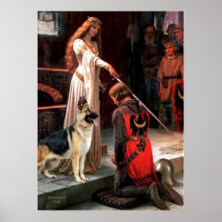 German Shepherd 13 - The Accolade Poster