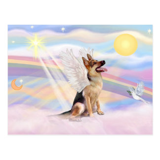 German Shepherd Rainbow Bridge Cards | Zazzle