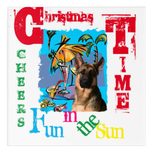 German Shepherd Acrylic Print