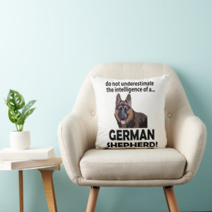 German Shepherd Alsatian Dog German Shepherd Throw Pillow