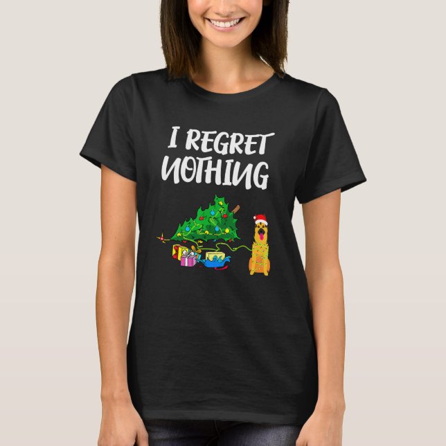 German Shepherd Alsatian T-Shirt (Front)