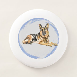 German Shepherd, Alsatian Wham-O Frisbee