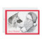 German Shepherd and Santa Claus