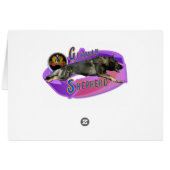 German Shepherd Angel Flying Cards (Back Horizontal)