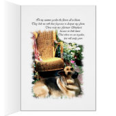 German Shepherd Art Gifts Cards (Inside (Right))