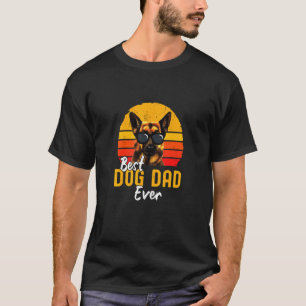 German Shepherd  Best Dog Dad Ever T-Shirt