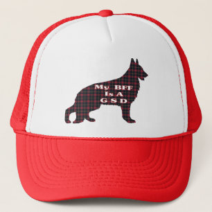 GERMAN SHEPHERD BFF Gifts Trucker Hat