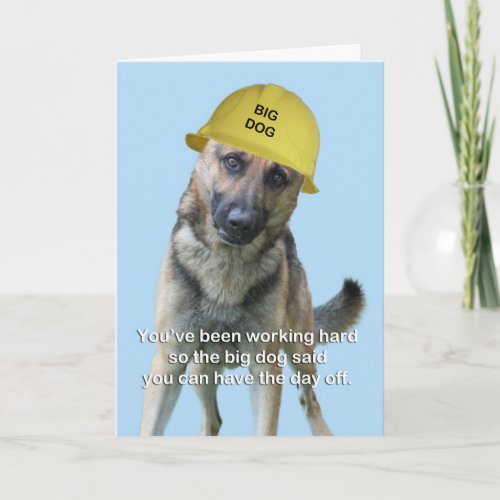 German Shepherd Birthday Card by Focus for a Cause