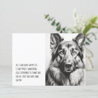 German Shepherd Black Silhouette