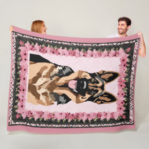 German Shepherd Blanket
