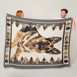 German Shepherd Blanket