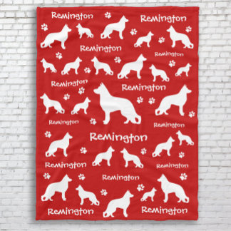 German Shepherd Blanket | Loyal & Loving Gift