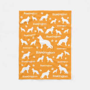 German Shepherd Blanket Loyal & Loving Gift