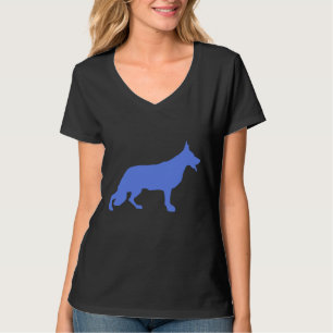 German Shepherd blue T-Shirt