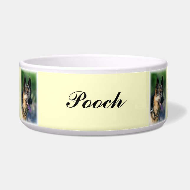 German Shepherd Bowl (Front)