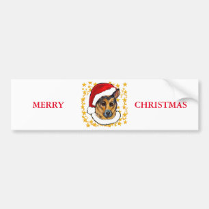 GERMAN SHEPHERD BUMPER STICKER
