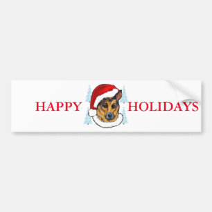 GERMAN SHEPHERD BUMPER STICKER
