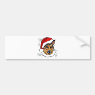 GERMAN SHEPHERD BUMPER STICKER