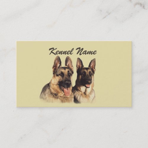 German Shepherd Business Card