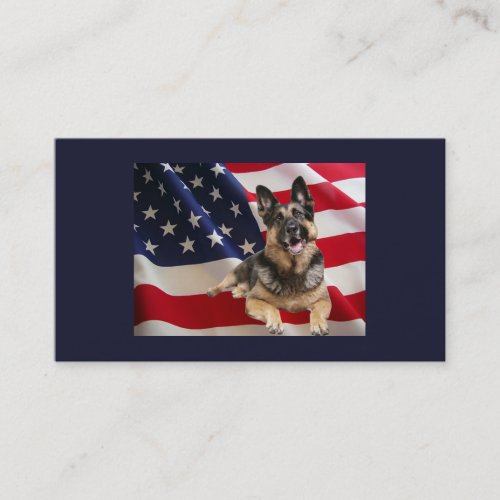 German Shepherd Business Card