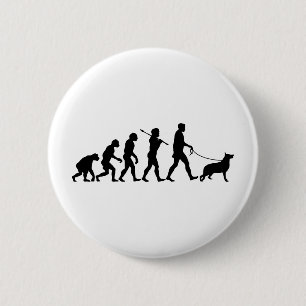 German Shepherd Button