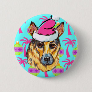 GERMAN SHEPHERD BUTTON
