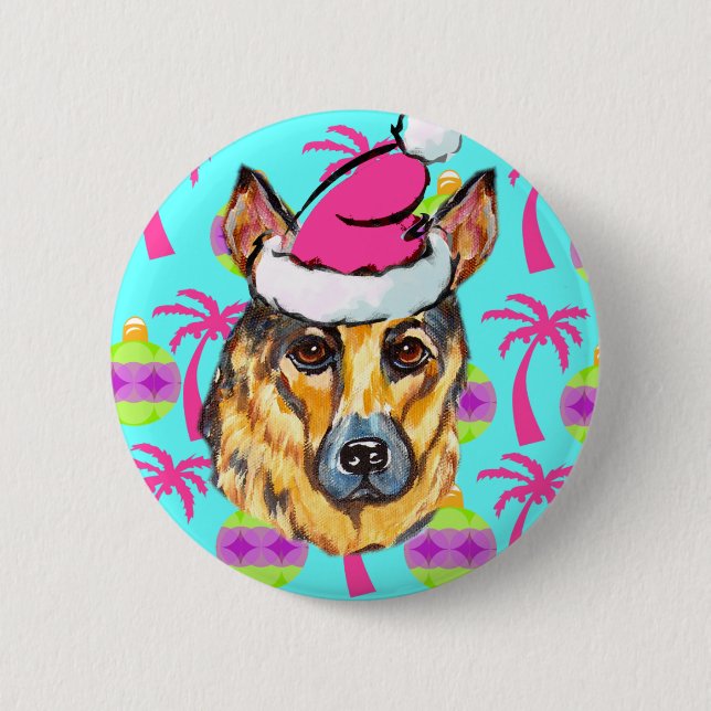 GERMAN SHEPHERD BUTTON (Front)