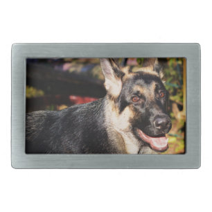 German Shepherd by Shirley Taylor Belt Buckle
