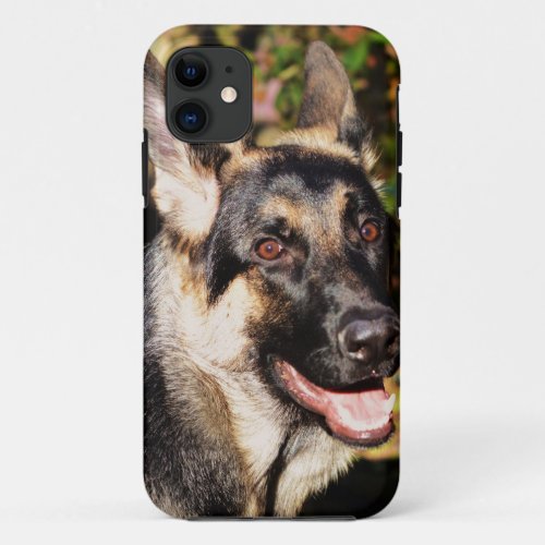 German Shepherd by Shirley Taylor iPhone 11 Case