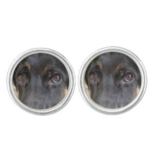 German Shepherd by Shirley Taylor Cufflinks