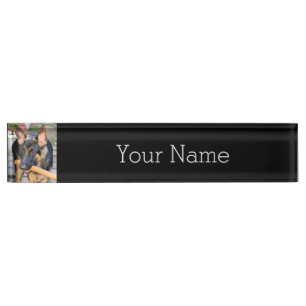 German Shepherd by Shirley Taylor Name Plate
