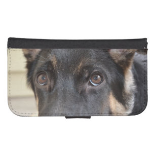 German Shepherd by Shirley Taylor Galaxy S4 Wallet Case