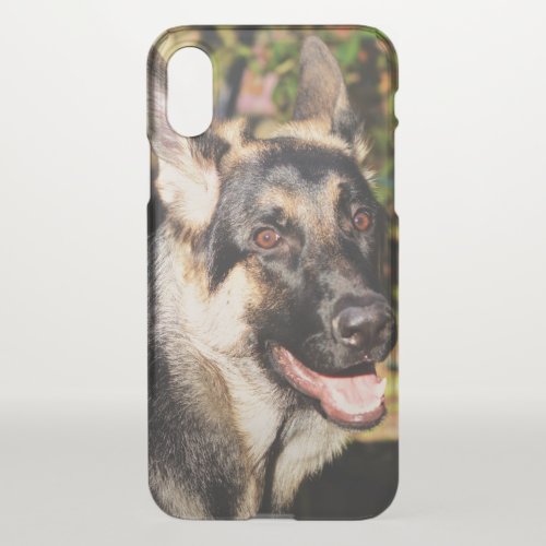 German Shepherd by Shirley Taylor iPhone X Case