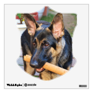 German Shepherd by Shirley Taylor Wall Sticker