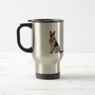 German Shepherd (C) Travel Mug