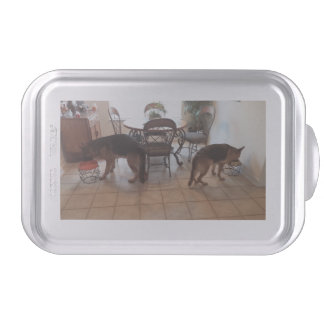 German Shepherd Cake Tin Pan
