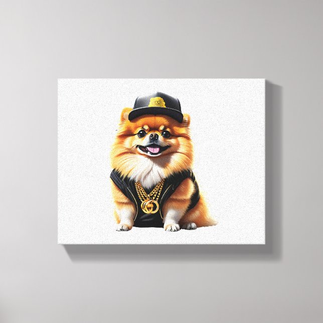 German Shepherd  Canvas Print (Front)