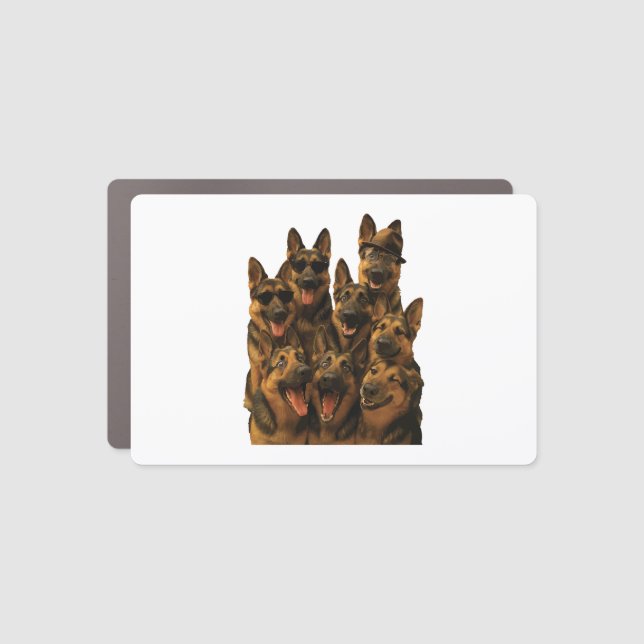 German Shepherd Car Magnet (Front)