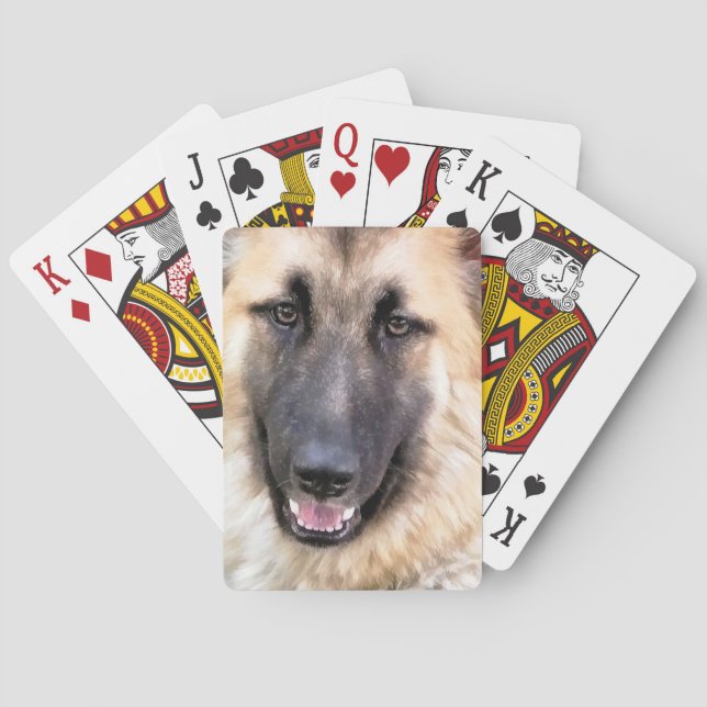 GERMAN SHEPHERD Card (Back)