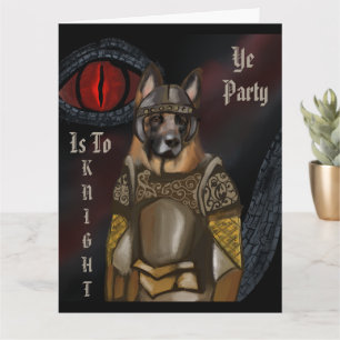 German Shepherd Card