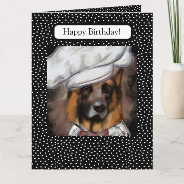 German Shepherd Card (Front)