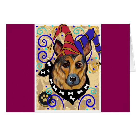 GERMAN SHEPHERD CARDS (Front Horizontal)
