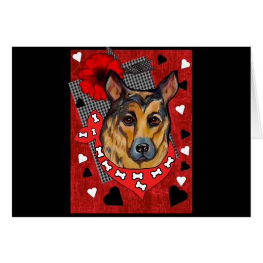 GERMAN SHEPHERD CARDS (Front Horizontal)