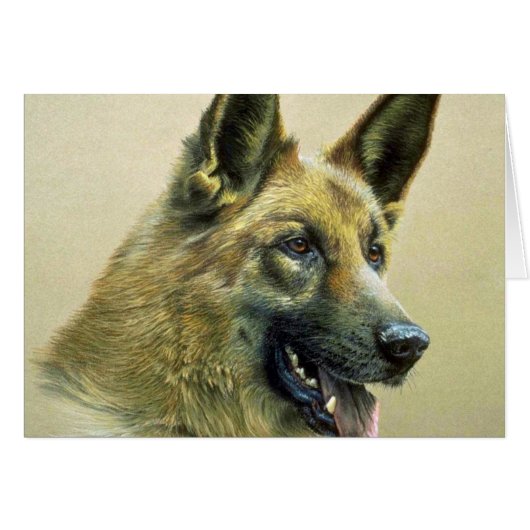German Shepherd Cards (Front Horizontal)