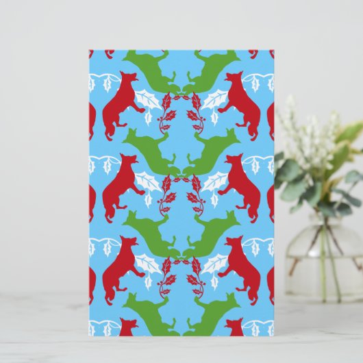 German Shepherd Christmas (Standing Front)